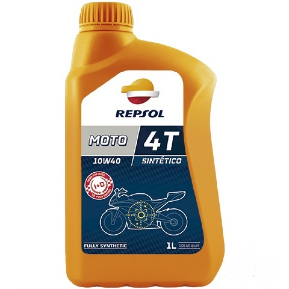 REPSOL Sintetico 4T 10W40 (синтетическое) 1L