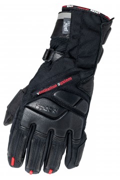 IXS 42026-003 Перчатки кожа/текстиль Adventure (black)