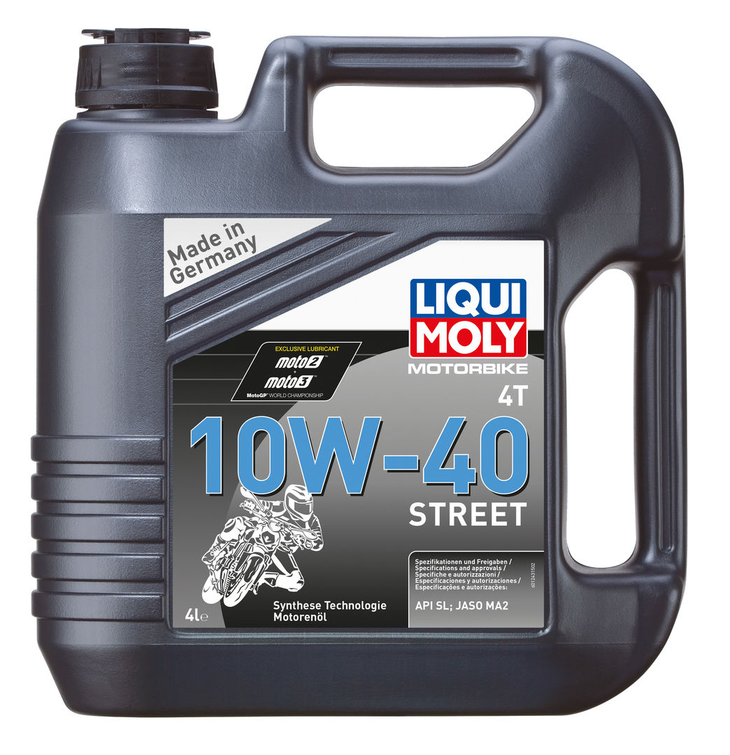 LIQUI MOLY Motorbike 4T Street 10W-40 (HC-синтетическое) 4L