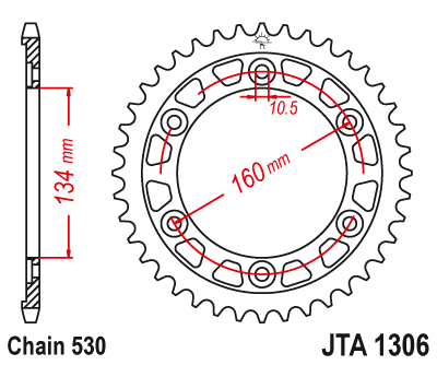 JT JTA1306.40 Звезда ведомая