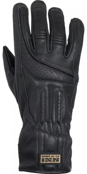 IXS 40008-330 Перчатки кожаные Clint (antique black)